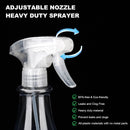 Plastic Spray Bottles Empty Spray Bottle 28.4oz Heavy Duty Spraying Bottles Mist/Stream Water Bottle for Cleaning Solutions, Plants, Pet, Essential Oils, Hair (Clear2) by GreenHaven Gardens