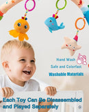 Pau1Hami1ton Baby Stroller Arch Toys, Car Seat Toys,Baby Gifts.S-19(Fish) by TinyTreasures Baby Boutique