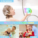 ZHENDUO Baby Bath Toys, Light Up Bath Toys, Sprinkler Bathtub Toys for Toddlers Infant Kids Boys, Automatic Spray Water Bath Toy, Pool Bathroom Baby Toy by TinyTreasures Baby Boutique