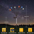Albelt 2024 6pack Solar American Flag Lights - Solar Firefly Lights Outdoor 36LED Waterproof of The United States for Memory Day, Independence Day, National Day Decoration (Red+White+Blue) by GreenHaven Gardens