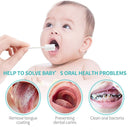 dearlomum Baby Tongue Cleaner, Newborn Toothbrush, 48PCS Disposable Infant Clean Mouth,Gauze Gum Cleaner Baby Oral Cleaning Stick Dental Care for 0-36 Month by TinyTreasures Baby Boutique