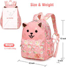 SUN EIGHT Toddler Backpack for Girls 2-5,Kindergarten Backpack for Girls,Preschool Backpack(Puppy) by TinyTreasures Baby Boutique