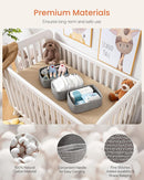 KALLAX Small Woven Basket, 12 x 8 x 4.5 Inches, Storage Basket for Organizing, Cute Small Rope Shelf Closet Cube Storage Bins Baskets for Shelves, Dog Toy Gift Baskets Empty, 3 Packs, Mixed Grey by TinyTreasures Baby Boutique