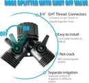 Cuckoo Soaker Hose 50ft With 1/2" Diameter-Soaker Hose Kit with Heavy Duty Rubber Hose for Irrigation-Save 70% Water-Great for Garden Flower Beds,Trees,Vegetables amd Seedings(1/2X50-2) by GreenHaven Gardens