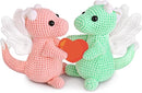 Crochetta Crochet Kit for Beginner, Crochet Starter Kit w Step-by-Step Video Tutorials, Crochet Kit for Beginners, Beginner Crochet Kit for Adults Kids Women Men Complete Kit Included (2 Dragons) by TinyTreasures Baby Boutique