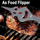 BBQ Grill Accessories for Gas Grill Charcoal Grill, 6 in 1 Grill Tools for Outdoor Barbecue Grill, 14 Inch Grill Utensils, Unique Gill Fork, Dad Gifts, Father's Day Gifts, Gifts for Men, Dad, Husband by GreenHaven Gardens