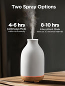 InnoGear Essential Oil Diffuser, 150ml Ceramic Stone Diffuser Handcrafted Aromatherapy Diffusers Ultrasonic Cool Mist Humidifier Vaporizor with 2 Mist Modes Waterless Auto Off for Room Office, White by TinyTreasures Baby Boutique