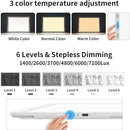 TOHETO Rechargeable A4 Light Board with Stand, Super Bright Magnetic Light Pad with Side Buttons, Wireless Light Box for Tracing and Drawing, Cordless LED Light Table for Diamond Painting White by TinyTreasures Baby Boutique