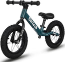 12" Balance Bike for 2, 3, 4, 5 Year Old Boys and Girls, Lightweight Nylon Frame Toddler Training Bike No Pedal Bikes for Kids with Adjustable Seat and Air Tires by TinyTreasures Baby Boutique