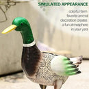 Metal Outdoor Duck,with Solar Light Duck Ornament, Metal Mallard Sculptures, for Backyard Patio Decor and Garden Lawn Decor, Mother's Day and Father's Day Gifts9.8H (Mallard) by GreenHaven Gardens