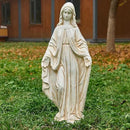 Virgin Mary Statue, Outdoor Garden Religious Decorations, Outdoor Mother Mary Statue, Garden Sculptures & Statues for Home Yard Patio Lawn Deck Hallway by GreenHaven Gardens