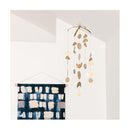 Crane Baby Brass-Finished Lunar Ceiling Hanging for Nursery, Lunar Nursery Decor for Boys and Girls, Ceiling Hanging for Kids Room, 6 X 6 X 36 by TinyTreasures Baby Boutique