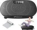 MERACH Vibration Plate Exercise Machine, Whole Body Workout Equipment for Women, Bluetooth and Silicone Pedal, Vibration Plate with Auto Mode, Vibrate Fitness Platform for Home by CozyNest Decor