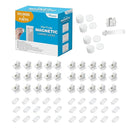Vmaisi Magnetic Cabinet Locks for Babies (Standard, Count, 30.00) by TinyTreasures Baby Boutique