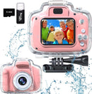 Kids Camera Underwater Waterproof Digital Camera for Kids 2 Inch IPS Screen 1080P HD Kids Video Action Camera for 3 4 5 6 7 8 9 10 Year Old Girls Boys Thanksgiving Christmas Birthday Gift by TinyTreasures Baby Boutique