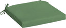 Arden Selections Rocking Chair Cushion, 19 x 18, Rain-Proof, Fade Resistant, Cushions for Rocking and Outdoor Chairs 18 x 19, Moss Green Leala (Pack of 4) by GreenHaven Gardens