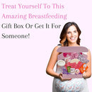 New Mom Postpartum Breastfeeding Essentials Kit for Nursing Mama, Lactation Tea, Silicone Breast Pump, Reusable Breast Pads, Pain Relief for Sore Cracked Nipples, Spa and Relaxation Basket Box Set by TinyTreasures Baby Boutique