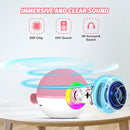 Mgaolo Mini Karaoke Machine for Kids Adults,Portable Bluetooth Speaker with 2 Wireless Microphones,Gift Toys with MP3 Player for Boys Girls 3-12 Year Old Birthday Family Home Party Present (Pink) by TinyTreasures Baby Boutique
