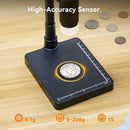 Elikliv EDM4C Coin Microscope with Scale：4.3" Digital Microscope with Adjustable LED, Error Coin Magnifier with Screen & Weighing Scope for Collectors, Jewelers, Students, Windows/Mac Compatible by TinyTreasures Baby Boutique