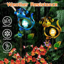 Solar Outdoor Garden Lights,27.4''H Dog Solar Figurine Lights,Waterproof Solar Decorative Garden Stakes for Lawn Patio Pathway, Solar Lights for Outside for Mom,Women,Dog Lovers by GreenHaven Gardens
