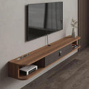 Pmnianhua Floating TV Shelf, 63" Wall Mounted TV Stand Console for Bedroom & Livingroom (Walnut) by CozyNest Decor