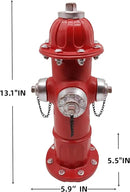 Fire Hydrant Garden Statue for Dogs to Pee On,Puppy Pee Post Training Tool Resin Statue,Indoor Outdoor Fire Hydrant Decor Figurines for Yard Art and Garden Lawn,The Perfect Firefighter Ideal Choice by GreenHaven Gardens