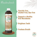 Dr. Ginger’s Coconut Oil Pulling Alcohol Free Mouthwash - Mint Flavor, 14 fl oz, 2pcs - Support Gum Health, Tongue, and Teeth Whitening for Adults, Fluoride Free, All-Natural, with Xylitol by CozyNest Decor