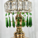 HDCRYSTALGIFTS 25pcs 55mm Green Crystal Icicle Pendant Chandelier Prisms Drops Lamp Candle Holders Curtain DIY Parts by GreenHaven Gardens