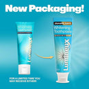 Lumineux Teeth Whitening Toothpaste 2 Pack Peroxide Free Enamel Safe for Sensitive Whiter Teeth, Fluoride Free, No Alcohol, Artificial Colors, SLS Free Dentist Formulated - 3.75 Oz by CozyNest Decor