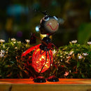 Solar Ladybug Garden Lantern Waterproof LED Ladybug Solar Lights Outdoor Decorative Tabletop Lanterns Lamp for Yard Patio Table Decoration by GreenHaven Gardens