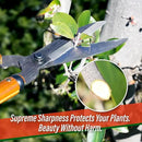 SUIZAN Hedge Shears 21.3" - Professional Japanese Garden Clippers for Precise Trimming Gardening Tools by GreenHaven Gardens