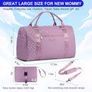 Diaper Bag Tote: Mommy Bag, Baby Bag for Boy and Girl, Mom Hospital Bag, Twins or 2 Kids Diapers Bag by TinyTreasures Baby Boutique