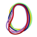 Sensory Chew Necklace for Boys and Girls, 6 Pack Stretch Chewing Necklaces for Kids with Autism ADHD SPD, Oral Motor Aids Baby Chew Toys Reduce Fidgeting for Kids Chewer (6) by TinyTreasures Baby Boutique
