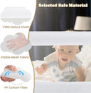 BABY JOY Double Sided Bed Rail Guard, 2 Pack, Extra Long, Swing Down for Convertible Crib, Folding Baby Safety Bedrail for Kids Twin Full Size Queen King Mattress, Rails for Toddlers (White, 71") by TinyTreasures Baby Boutique