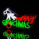 WLHOPE Merry Christmas Neon Sign, Green Red Christmas Neon Signs for Wall Decor, Merry Christmas Led Signs for Christmas Party Backdrop Bedroom Window Bar Club Shop, Christmas Gift Decoration by GreenHaven Gardens