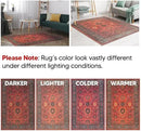Keen Home Design 2x10 Rug - Machine Washable Runner with Non-Slip Backing, Ideal for Hallway, Entryway, Kitchen, Laundry Room - Vintage, Easy Clean, Durable, Low Pile Rug - (2'6" x 10') by CozyNest Decor