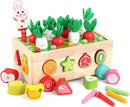 Toddlers Montessori Wooden Educational Toys for Baby Boys Girls Age 1 2 3 Year Old, Shape Sorting Toys 1st One First Birthday Girl Gifts for Kids 1-3, Wood Preschool Learning Fine Motor Skills Game by TinyTreasures Baby Boutique