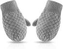Baby Knit Mittens Toddler Boys Girls Gloves Winter Infant Newborn No Scratch Mitten 0-3 Years by TinyTreasures Baby Boutique
