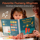 Cali's Books You are My Sunshine Nursery Rhymes | Interactive Sound Book | Musical Toys for Toddlers 1-3 | Sound Book for Babies and Toddlers | Interactive Baby Learning Toy. by TinyTreasures Baby Boutique