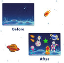 Skillmatics Foil Fun - Space, No Mess Art for Kids, Craft Kits & Supplies, DIY Creative Activity, Travel Toys, Gifts for Boys & Girls Ages 4, 5, 6, 7, 8, 9 by TinyTreasures Baby Boutique