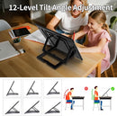 TOHETO Rechargeable A3 Light Board with Stand, Bag, Super Bright Magnetic Light Pad with Side Buttons, Wireless Light Box for Tracing and Drawing, Cordless Light Table for Diamond Painting, Sketching by TinyTreasures Baby Boutique