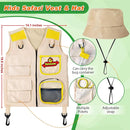 Kids Explorer Kit & Bug Catcher Kit, Kids Camping Gear for Kids, Outdoor Exploration Set with Vest & Hat, Ideal Outdoor Camping Adventure Toys for Ages 3 4 5 6 7 8 Boys Girls by TinyTreasures Baby Boutique