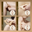 Body Sculptor - Beech Wood Massage Tool, Portable & Lightweight Scraping Tools, Wood Gua Sha, Relieve Tensed Muscle, Lymphatic Massage to Help Face & Body Circulation by CozyNest Decor