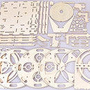 3D Puzzle Marble Run for Adults Stem Projects for Kids Wooden Engineering Puzzle Kit Science Project Kits Wood Mechanical Building Puzzles DIY Mode Kits by TinyTreasures Baby Boutique