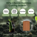 Extra Large Bamboo Cutting Board for Kitchen - 18 Inch Wood XL Cutting Boards with Juice Groove and Handles, Wooden Chopping Board for Meat, Cheese, Fruit & Vegetables (Pre Oiled, Brown) by CozyNest Decor