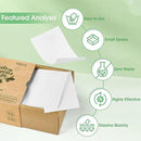 Poesie Laundry Detergent Sheets 3 Pack 480 Count 240 Loads Laundry Detergent for Travel Home Save Space Portable Laundry Strips Hypoallergenic Concentrated Soap Sheets Washing HE Fragrance Free by CozyNest Decor
