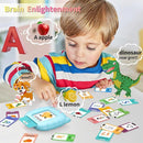 Spanish English Bilingual Learning Toys, Educational ABC Talking Flash Cards with 520 Sight Words, Autism Sensory Toys, Toddler Toys for 2 3 4 5 6 Year Old, Easter/Xmas/Birthday Gift, Blue by TinyTreasures Baby Boutique