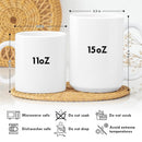Custom Mugs with Pictures Text or Logo, Personalized Photo Coffee Mugs for Women, Personalized Gifts for Men Teacher or Nurse, Custom Coffee Mug Fathers Day Mothers Day Birthday or Christmas by TinyTreasures Baby Boutique