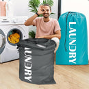 Sylfairy Laundry bags, 2 Pack Travel Laundry Bag for Dirty Clothes with Drawstring, Heavy Duty Laundry Bag for Traveling Camping, Easy Fit a Laundry Hamper or Basket Travel Essentials by TinyTreasures Baby Boutique