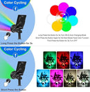 T-SUN Solar Spotlights for Outsides, Christmas Solar Lights Outdoor Waterproof, Color Changing Solar Landscape Spotlights, Auto ON/Off Solar Garden Pond Light for Yard, Trees, Driveway, Patio(4 Pack) by GreenHaven Gardens